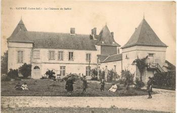 Le château de Saffré. carte postale